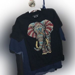 Riot Society Elephant Graphic Tee